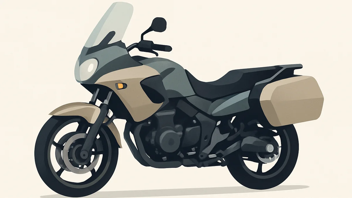 Ducati introduceert de Multistrada V4 S Grand Tour voor 2027 (AI-illustratie)