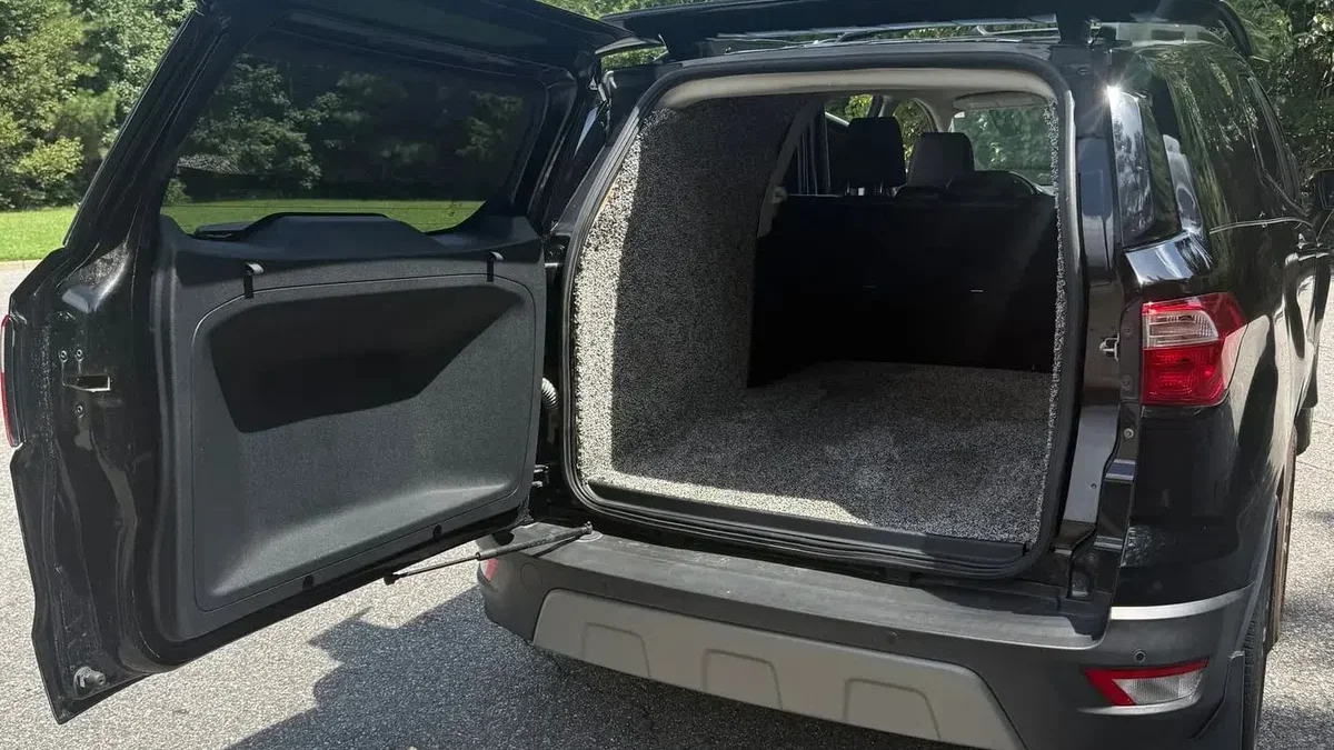 Ford EcoSport biedt betaalbare oplossing voor bagageruimte