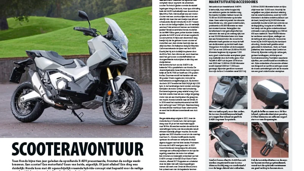 Honda X-ADV occasions: 33 exemplaren beschikbaar in Nederland