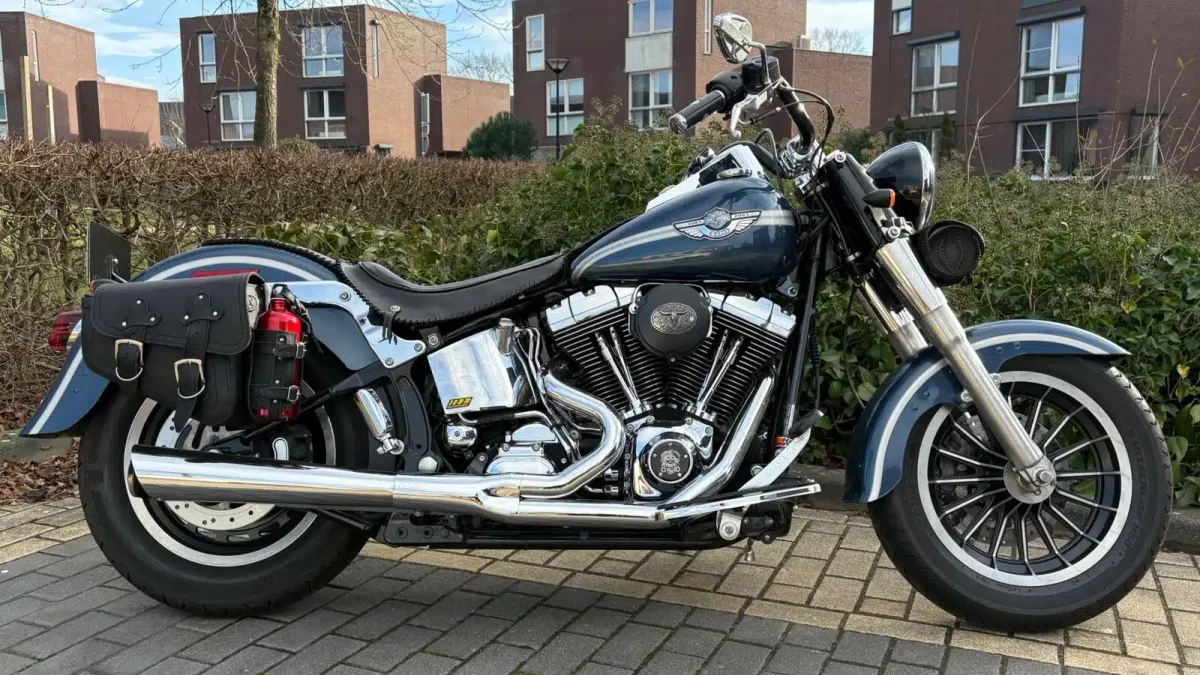Jos Achten's Harley-Davidson Fat Boy: Een Leven Lang Motorrijden