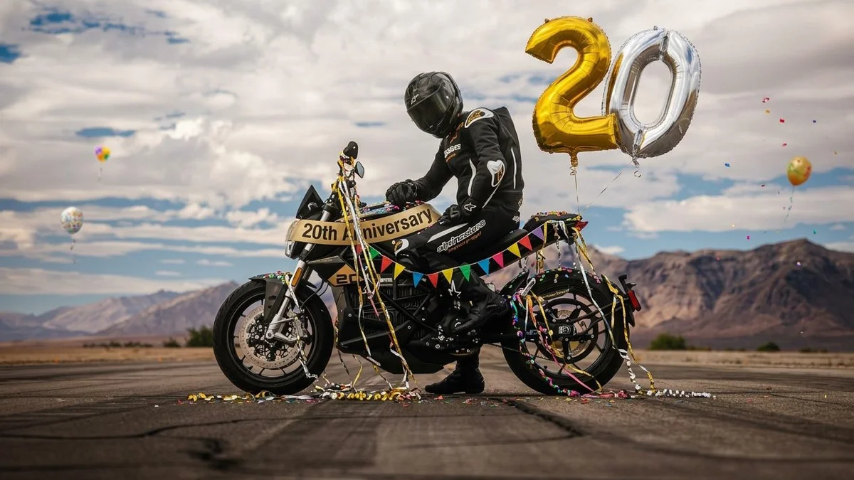 Zero Motorcycles viert 20 jaar met SR/F 20th Anniversary Edition
