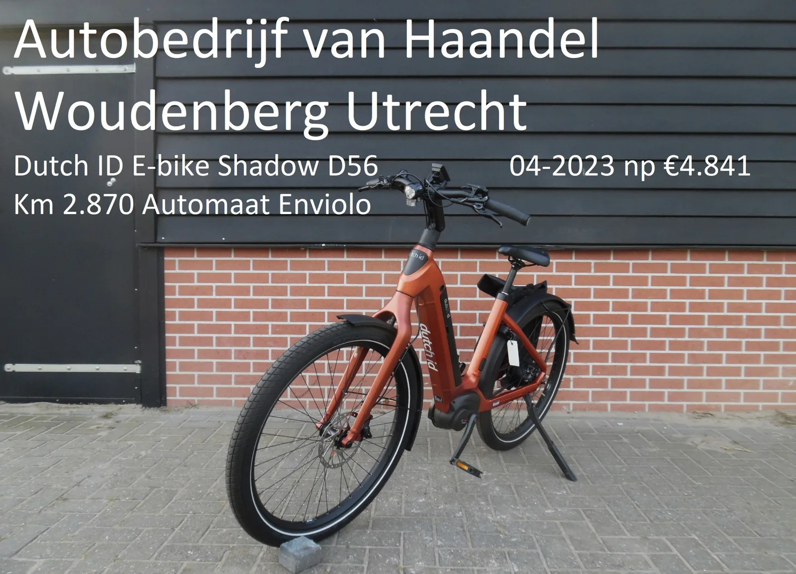 Dutch ID E-bike Shadow S75 Enviolo automatic (2023) — foto 1