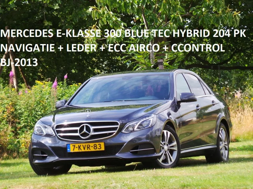 Mercedes-Benz E-Klasse (2013) — foto 1