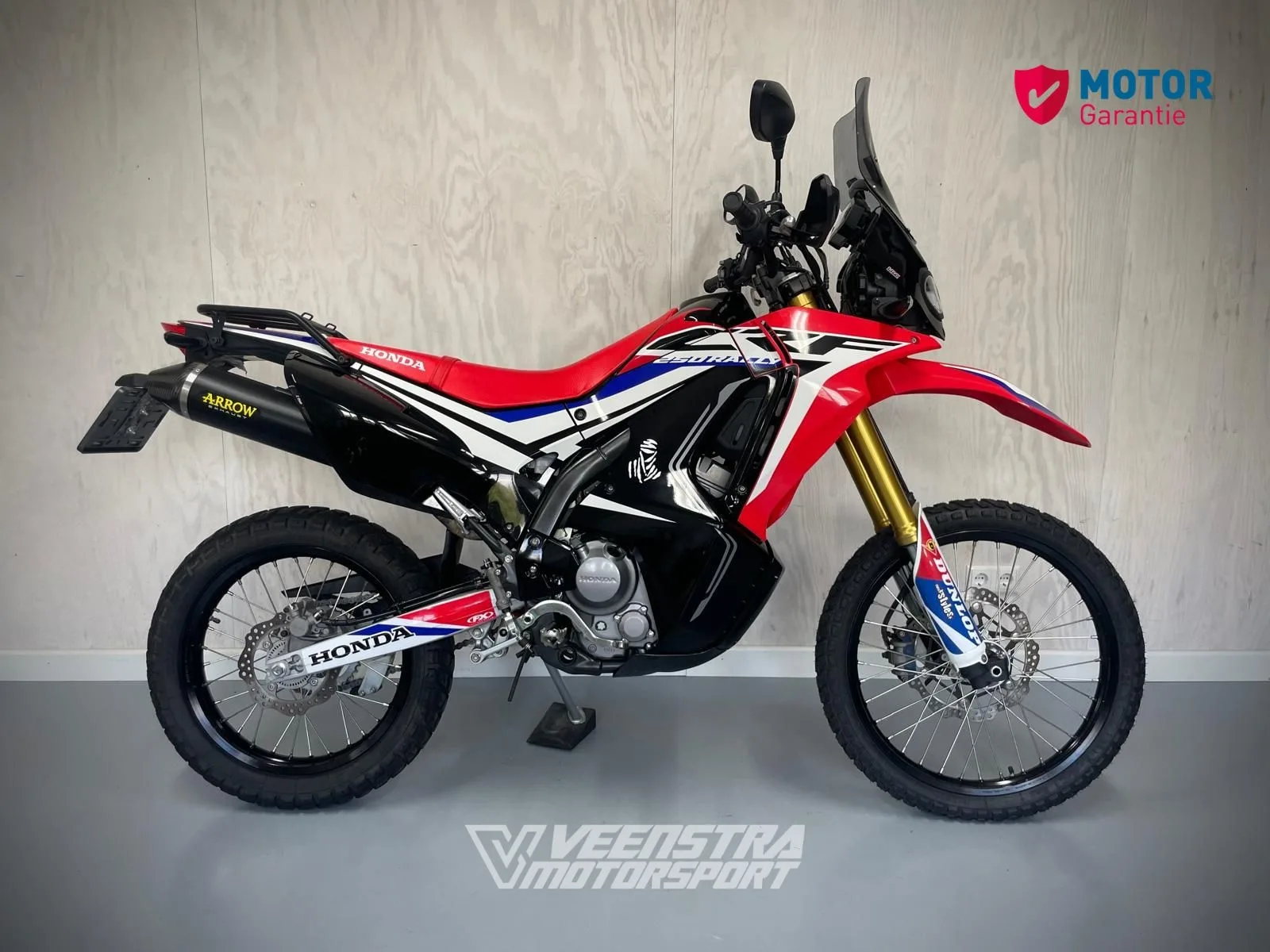Honda CRF 250 RALLY Arrow uitlaat Top (2018) — foto 1