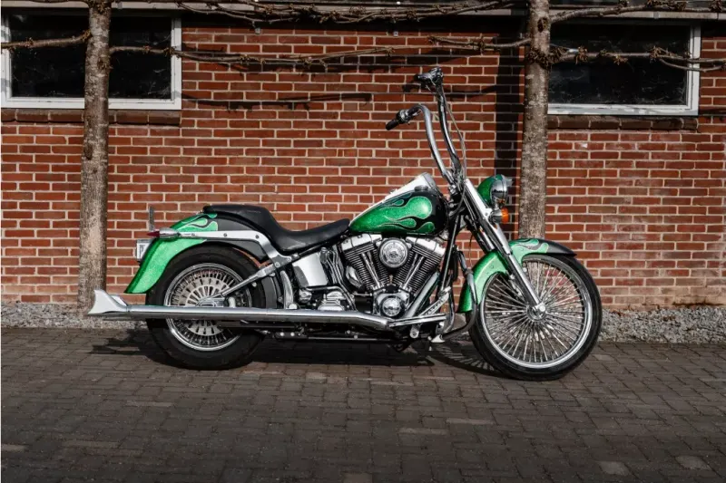Harley-Davidson Mexican 88 FLSTCI Custom build (2004)