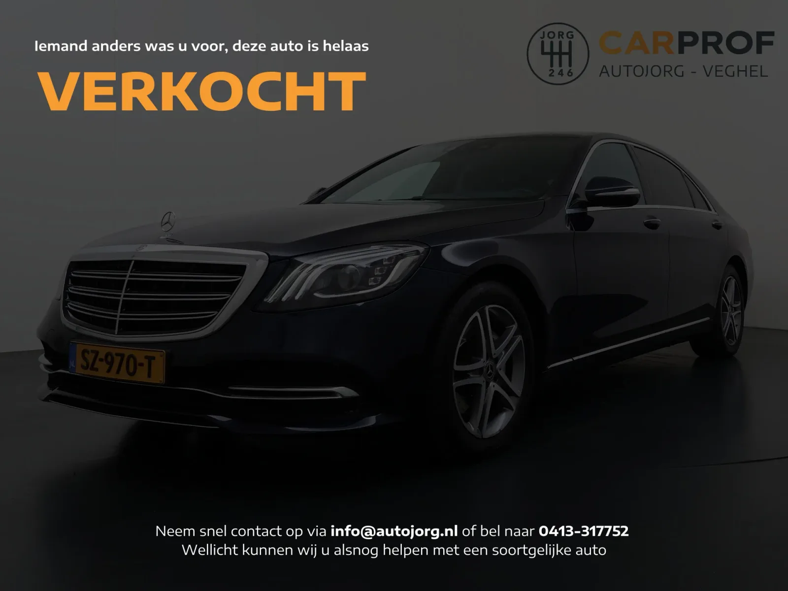 Mercedes-Benz S-Klasse (2018) — foto 1