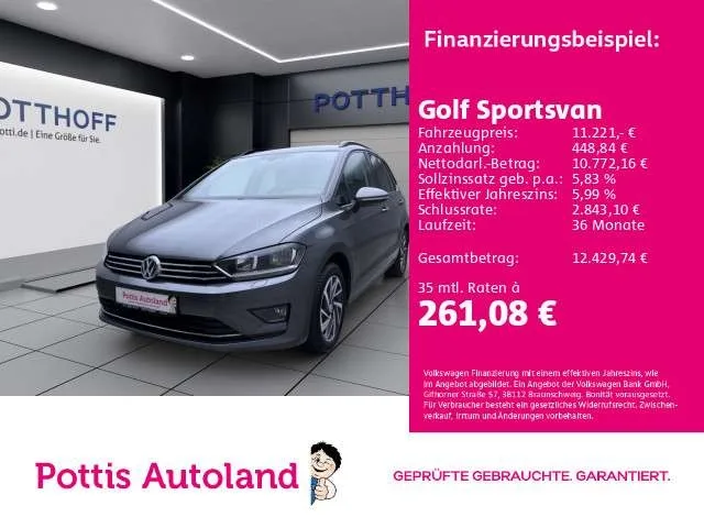 Volkswagen Golf Sportsvan (2017) — foto 1