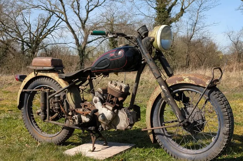 Sarolea Estafette 400cc project great project matching numbers (1950)