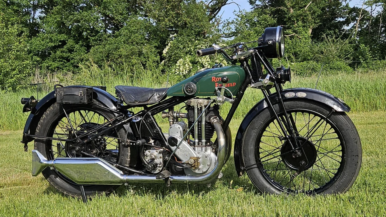 Royal Enfield 500cc OHV 505 with danisch papers (1929) — foto 1