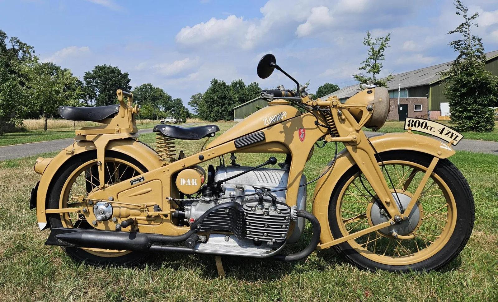 Zündapp K800 fourcilinder with australian registration papers (1934) — foto 1