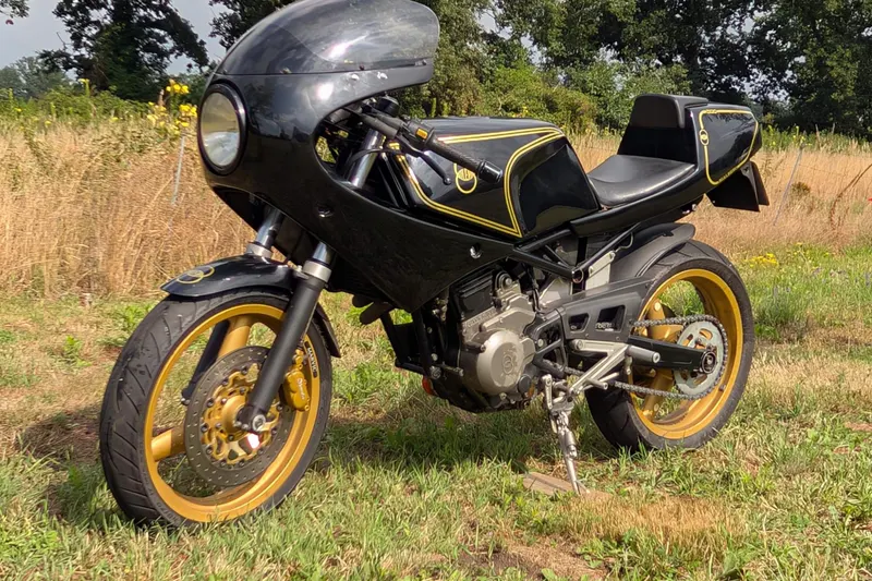 Gilera Saturno Bialbero 500cc Ohv project with dutch registration (1991)