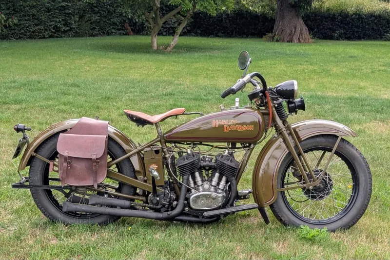 Harley-Davidson DL750cc Twin Headlight with dutch registration papers (1929)