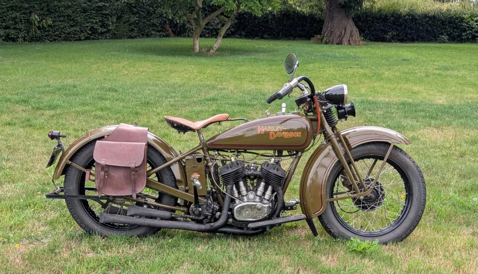 Harley-Davidson DL750cc Twin Headlight with dutch registration papers (1929) — foto 1