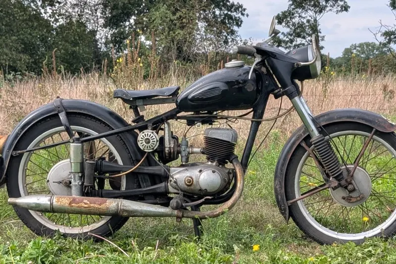 MZ Rt 125/2 in first paint (1959)