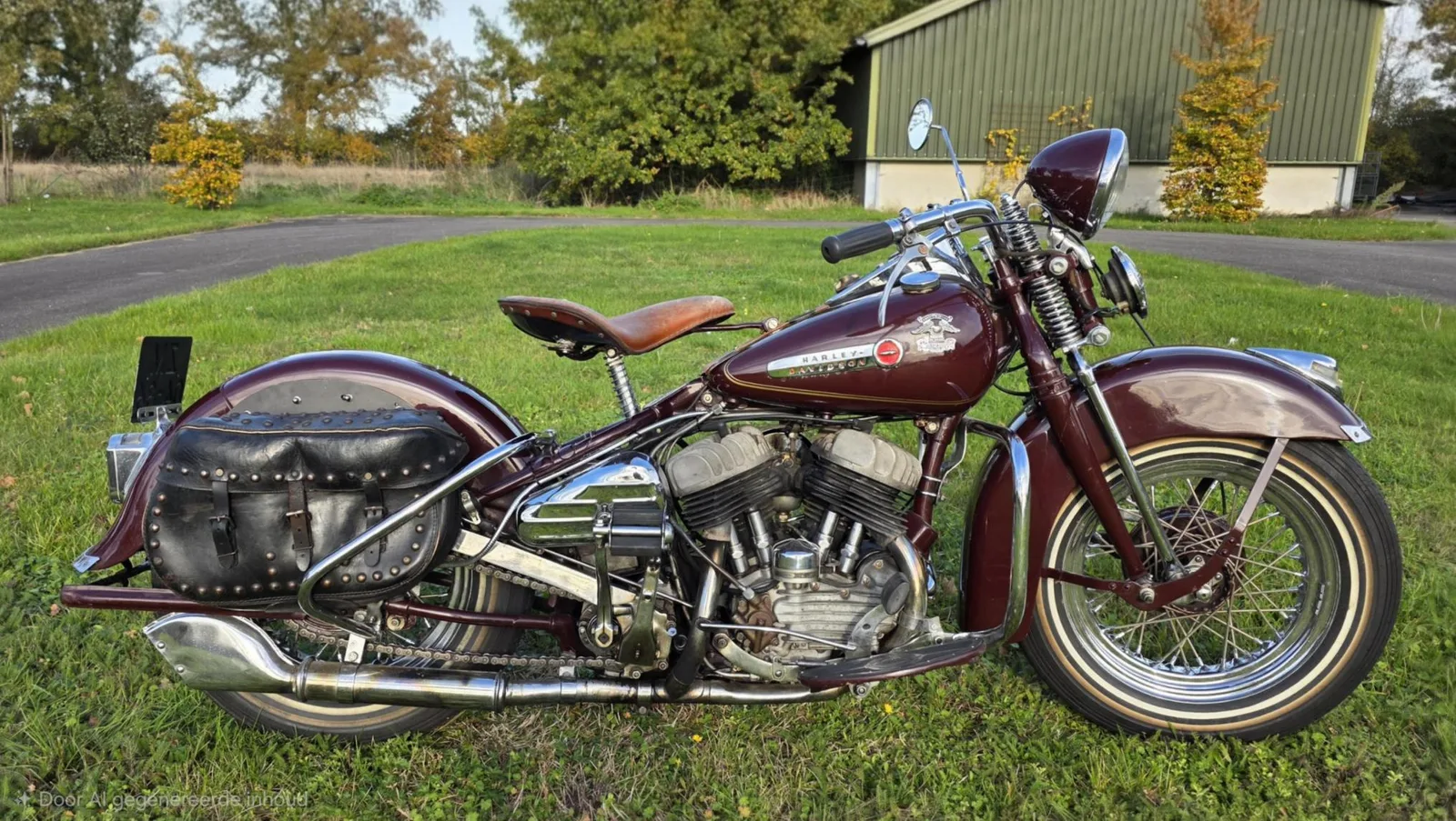 Harley-Davidson WL750 with dutch registration (1944) — foto 1