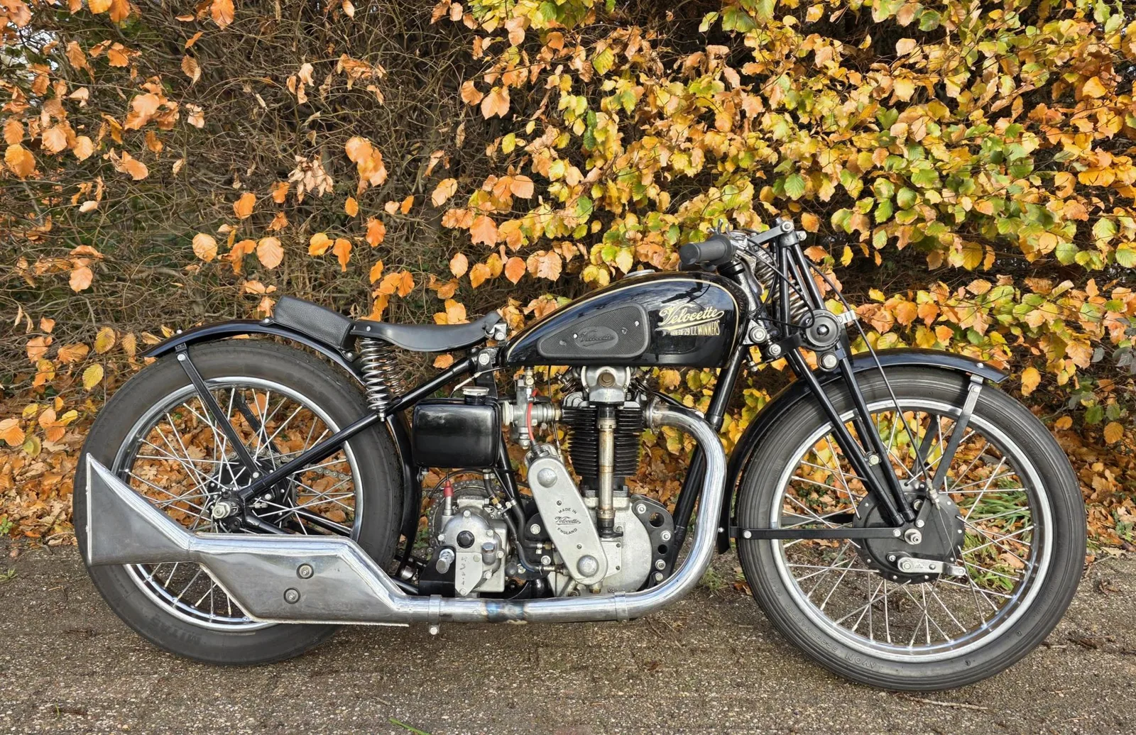 Velocette KSS MK1 with KCR OHC racing engine (1933) — foto 1