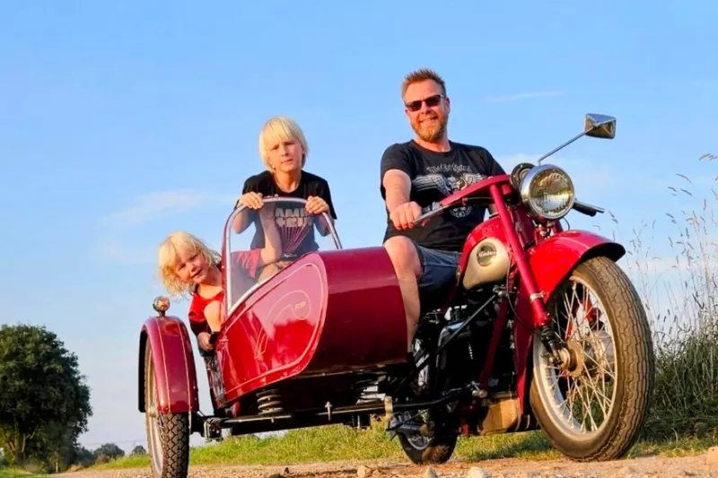 Nimbus 750cc Sport with sidecar dutch registration (1938)