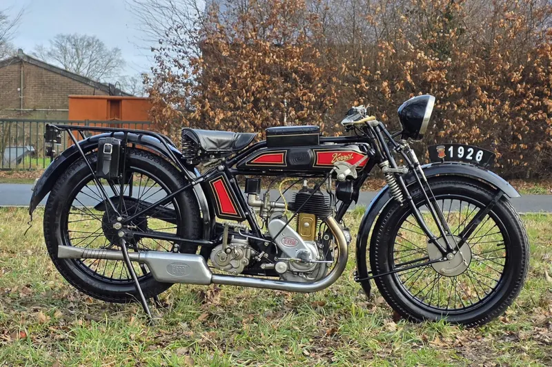 Terrot HS 350cc sv with belgian registration papers (1928)