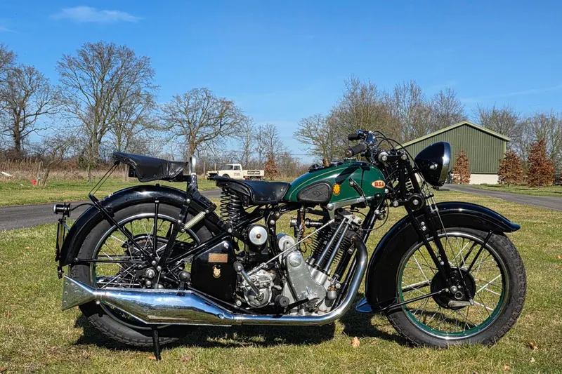 B.S.A. Bsa 600cc ohv Sloper M35-11 danisch papers (1935)