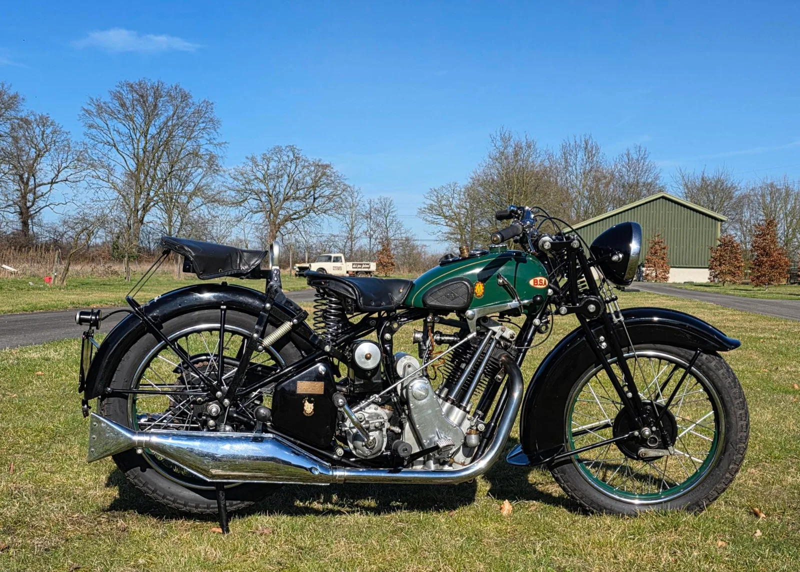 BSA Bsa 600cc ohv Sloper M35-11 danisch papers (1935) — foto 1