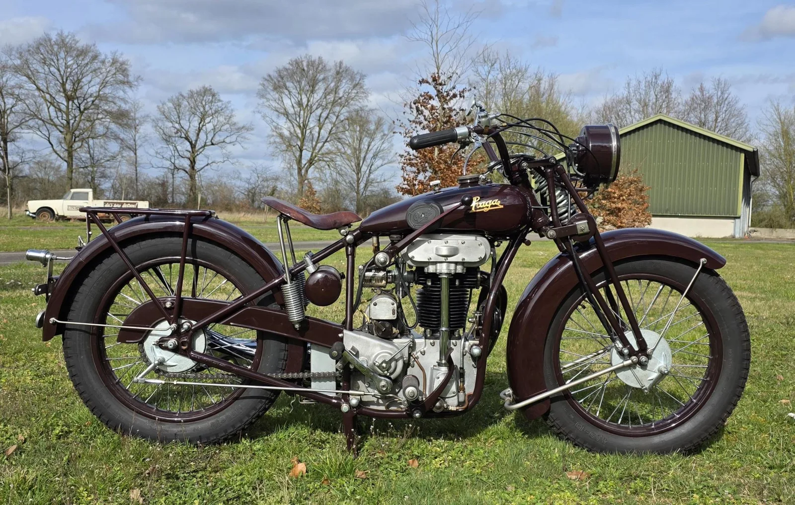 Praga BD500 DOHC german registration papers (1932) — foto 1
