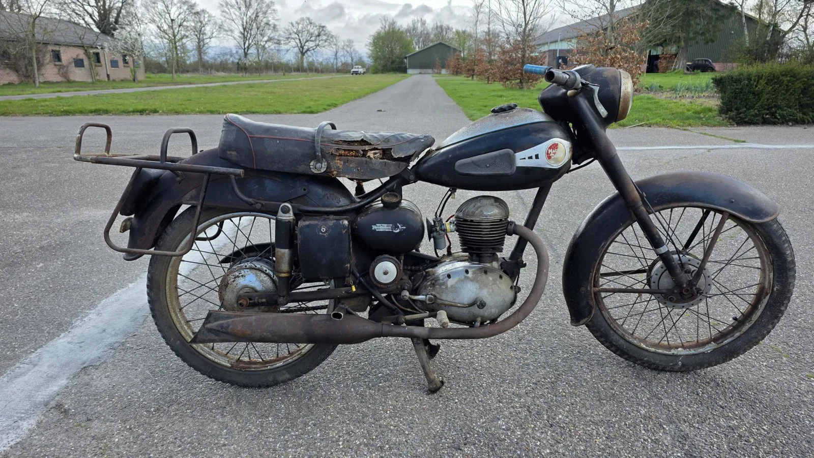 Magnat Debon M4TD 125cc ohv (1952) — foto 1