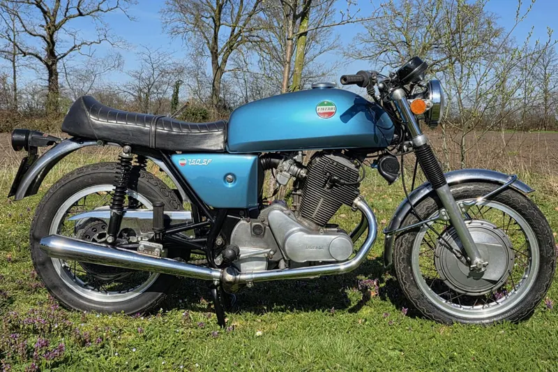 Laverda SF1 750cc dutch registration papers (1973)