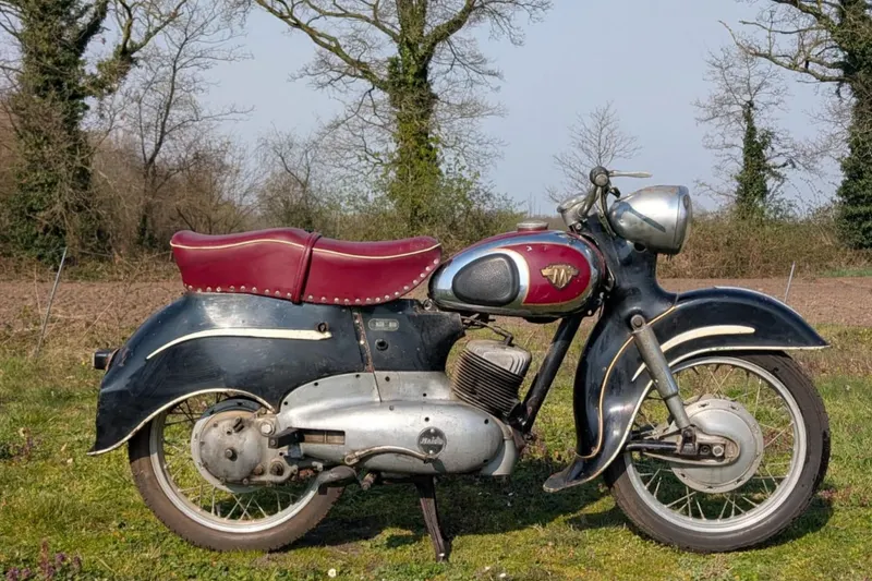 Maico Taifun 400cc twostroke twin (1955)