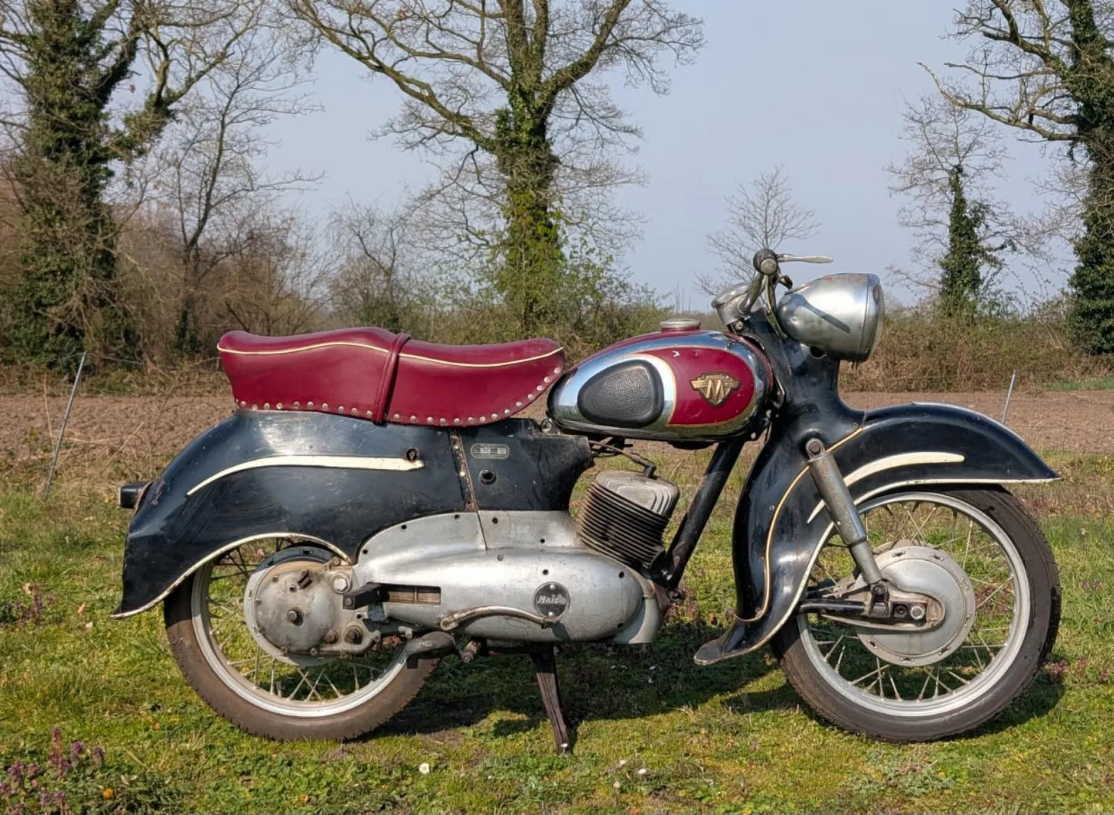 Maico Taifun 400cc twostroke twin (1955) — foto 1