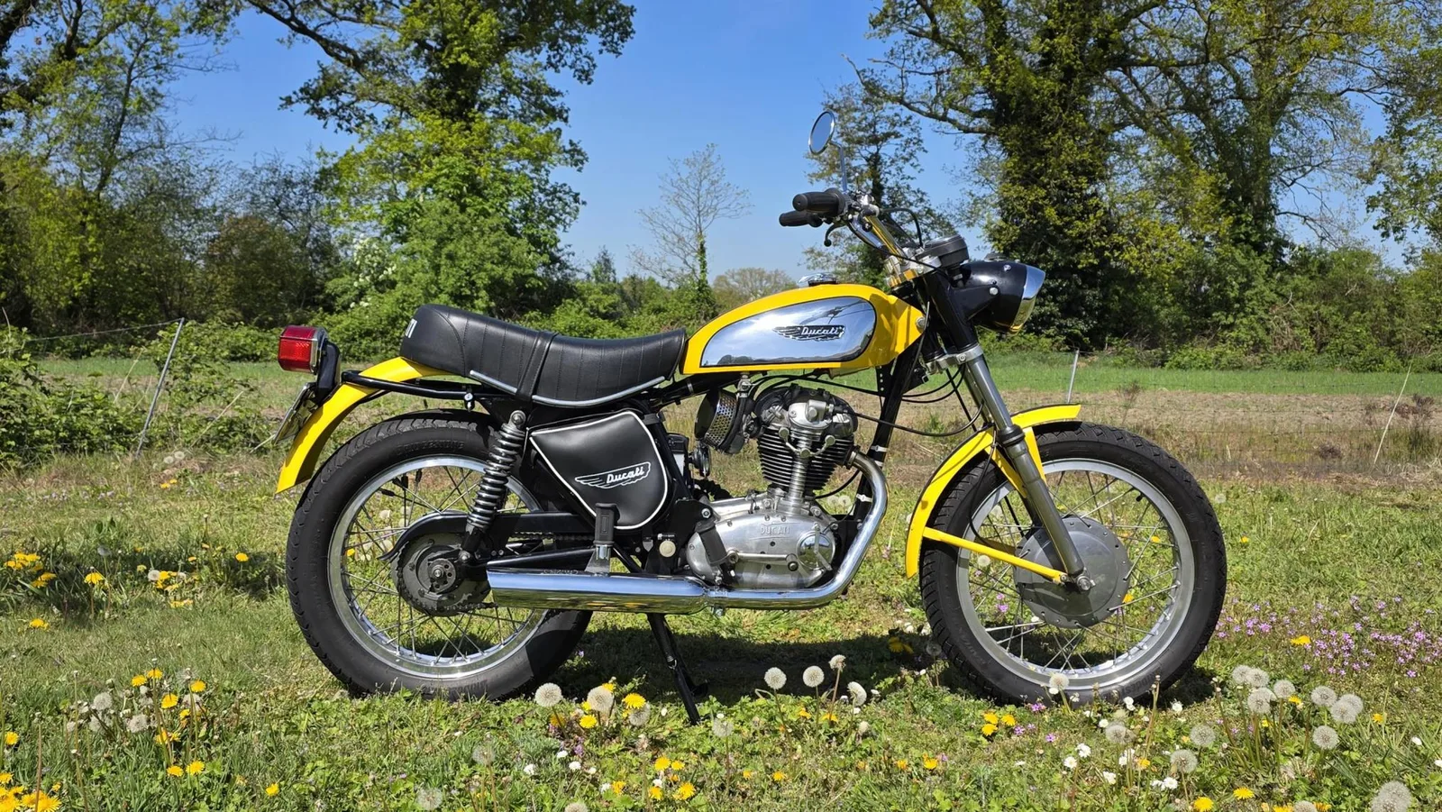 Ducati 250cc OHC Scrambler (1974) — foto 1