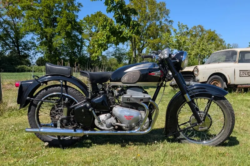 Ariel Square four 1000cc twinpiper dutch registration (1953)