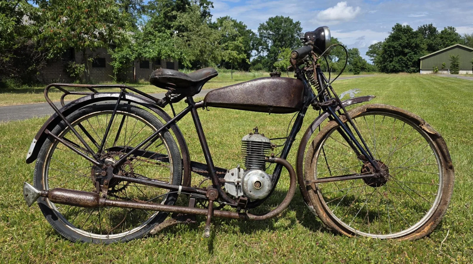 MAN dille Et Roux Paris A2N Cyclomoteur 125cc (1932) — foto 1