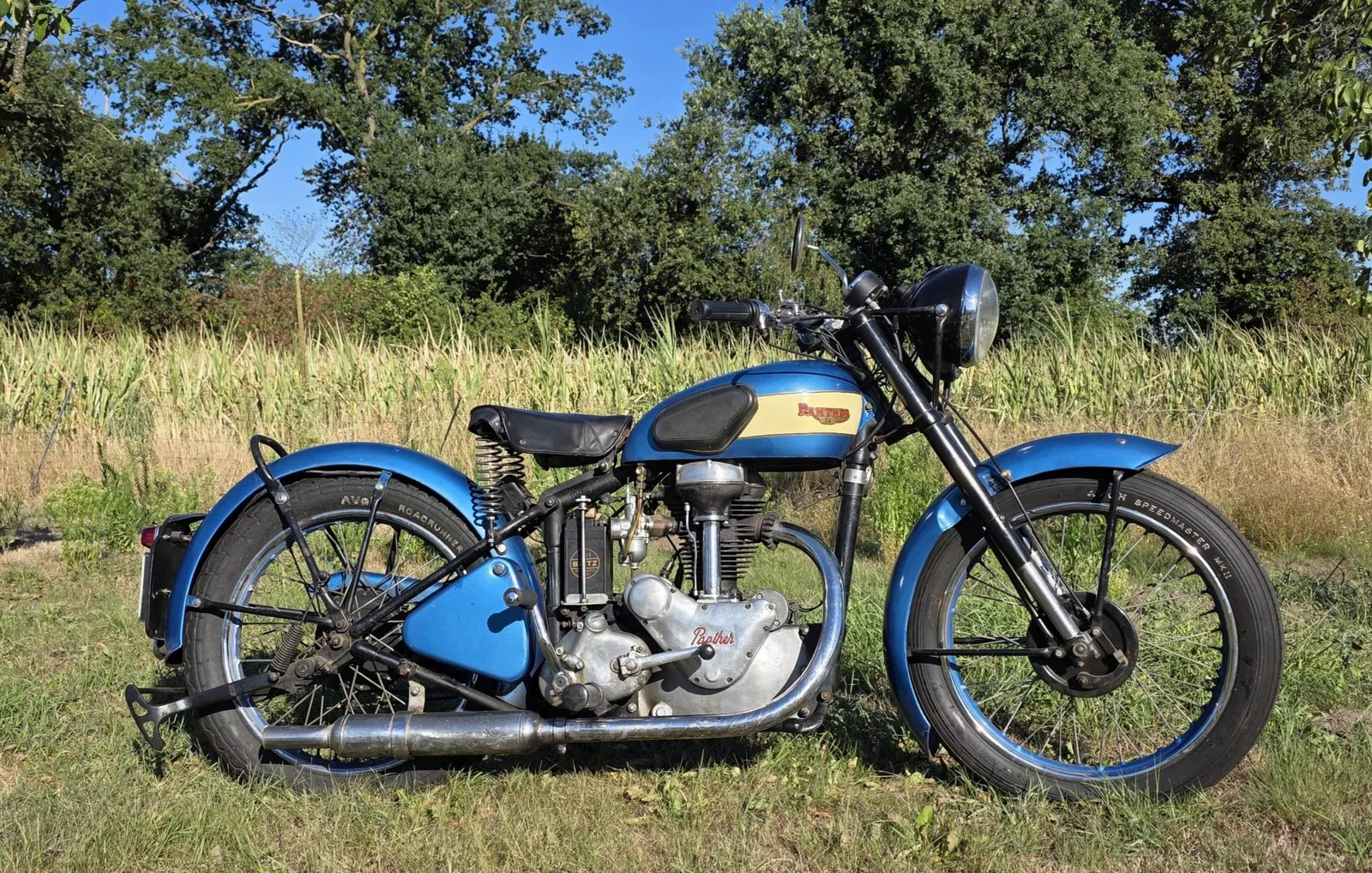 P&M Panther 350cc M75 with german registration (1952) — foto 1
