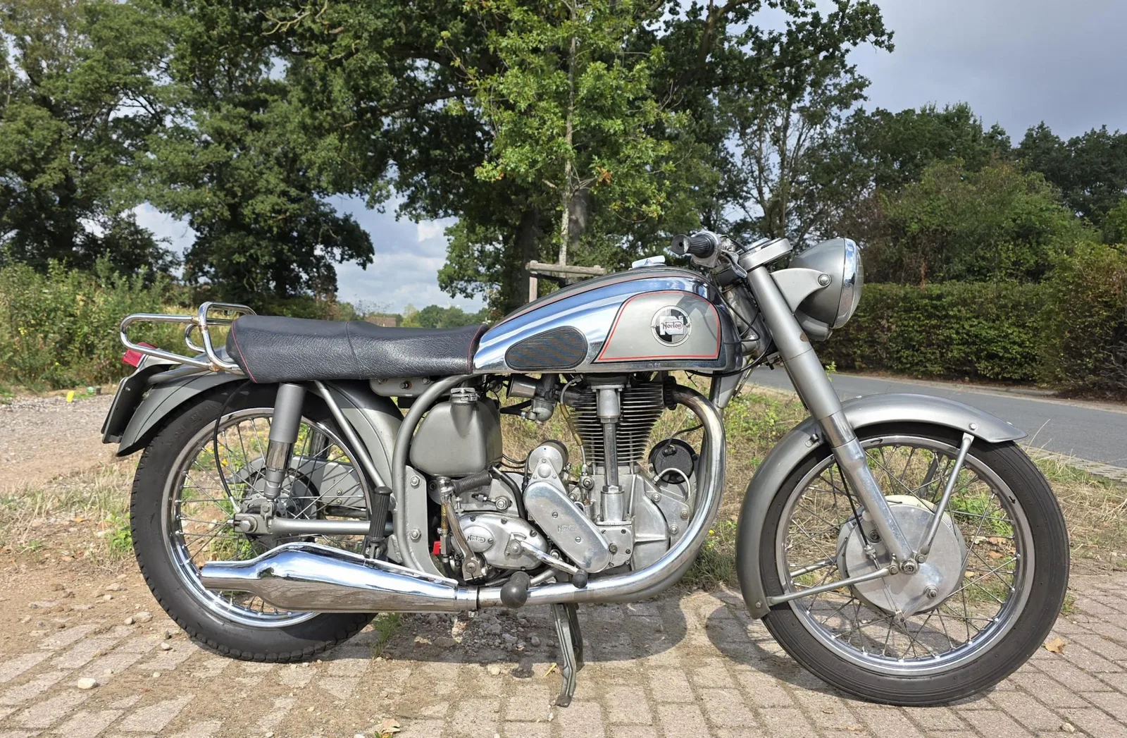 Norton International 500cc OHC dutch registration (1954) — foto 1