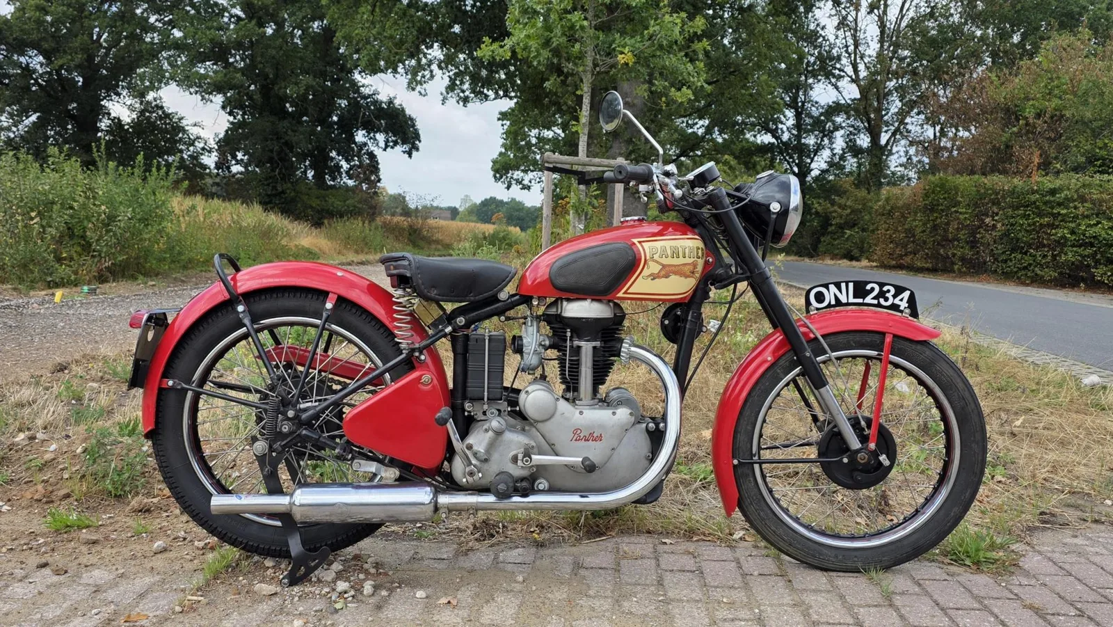 P&M Panther 350cc fully rebuilt 75 (1951) — foto 1