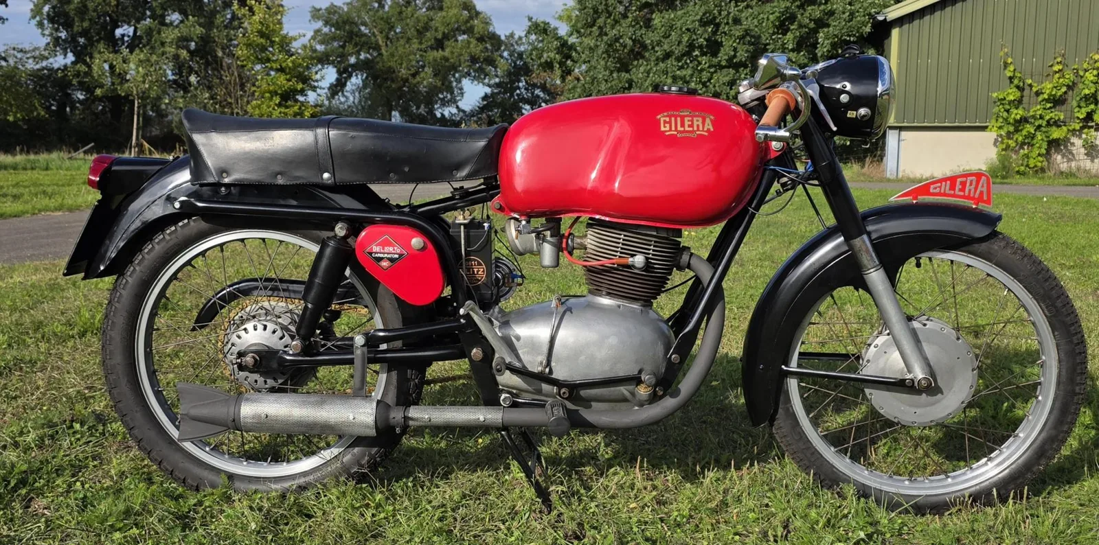 Gilera 175cc ohv SuperSport belgian papers (1956) — foto 1