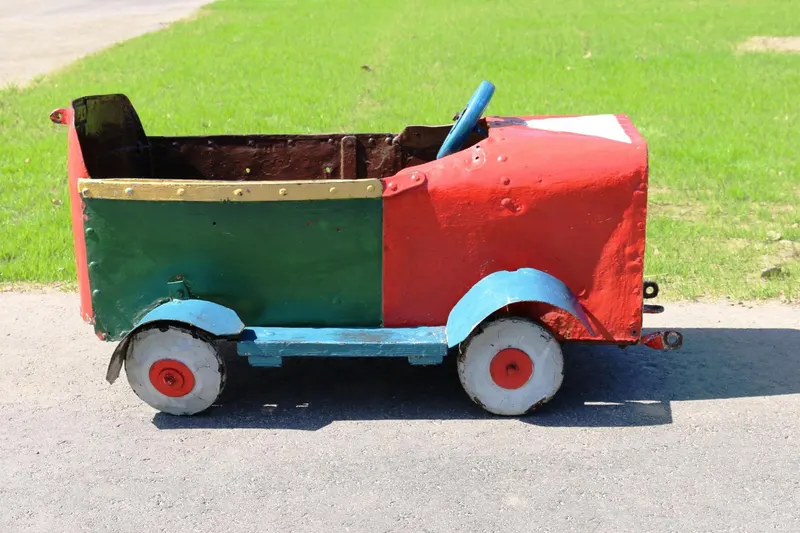 Cars Jeeps Trucks Cart from an old Carousel from the early 20's (2026)
