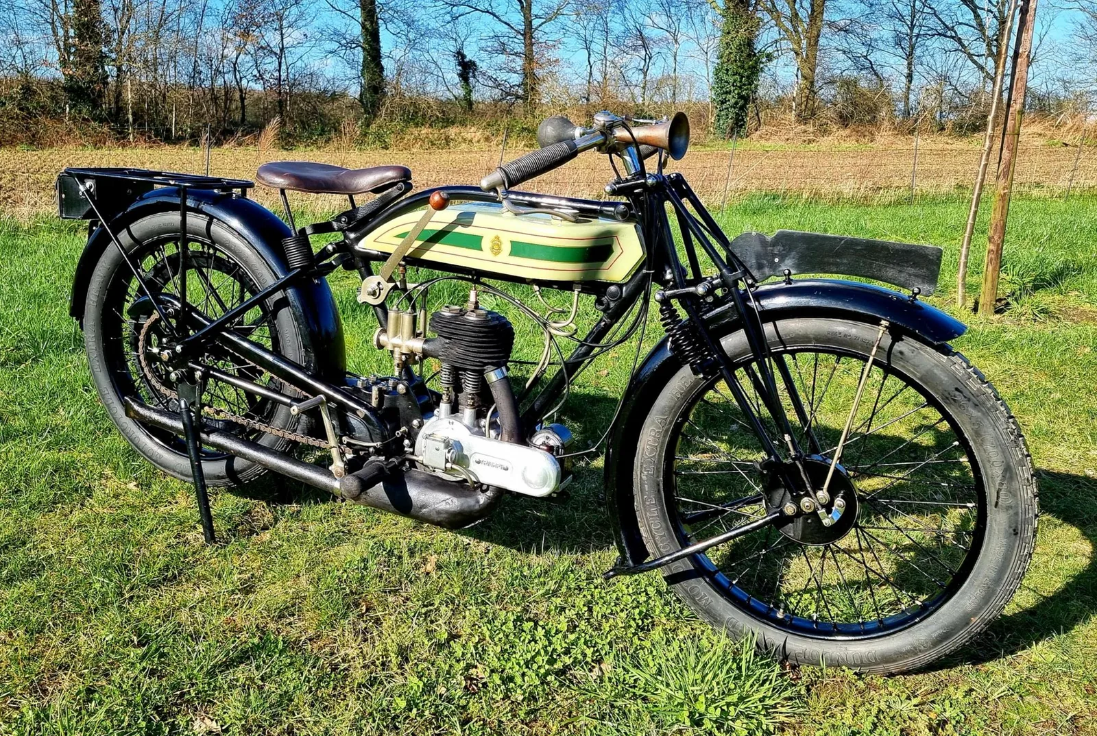 Triumph QA 500cc flattanker (1926) — foto 1