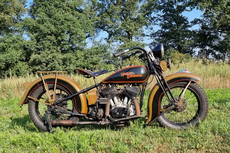 Harley-Davidson Ultra-rare VH 80Ci 1340 with reverse only 305 built (1936)