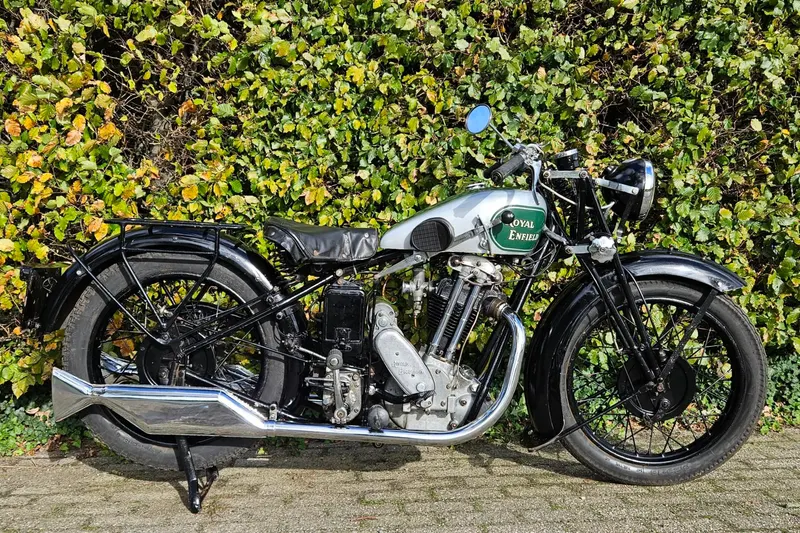 Royal Enfield 500cc OHV Sloper JAL danisch registration (1930)