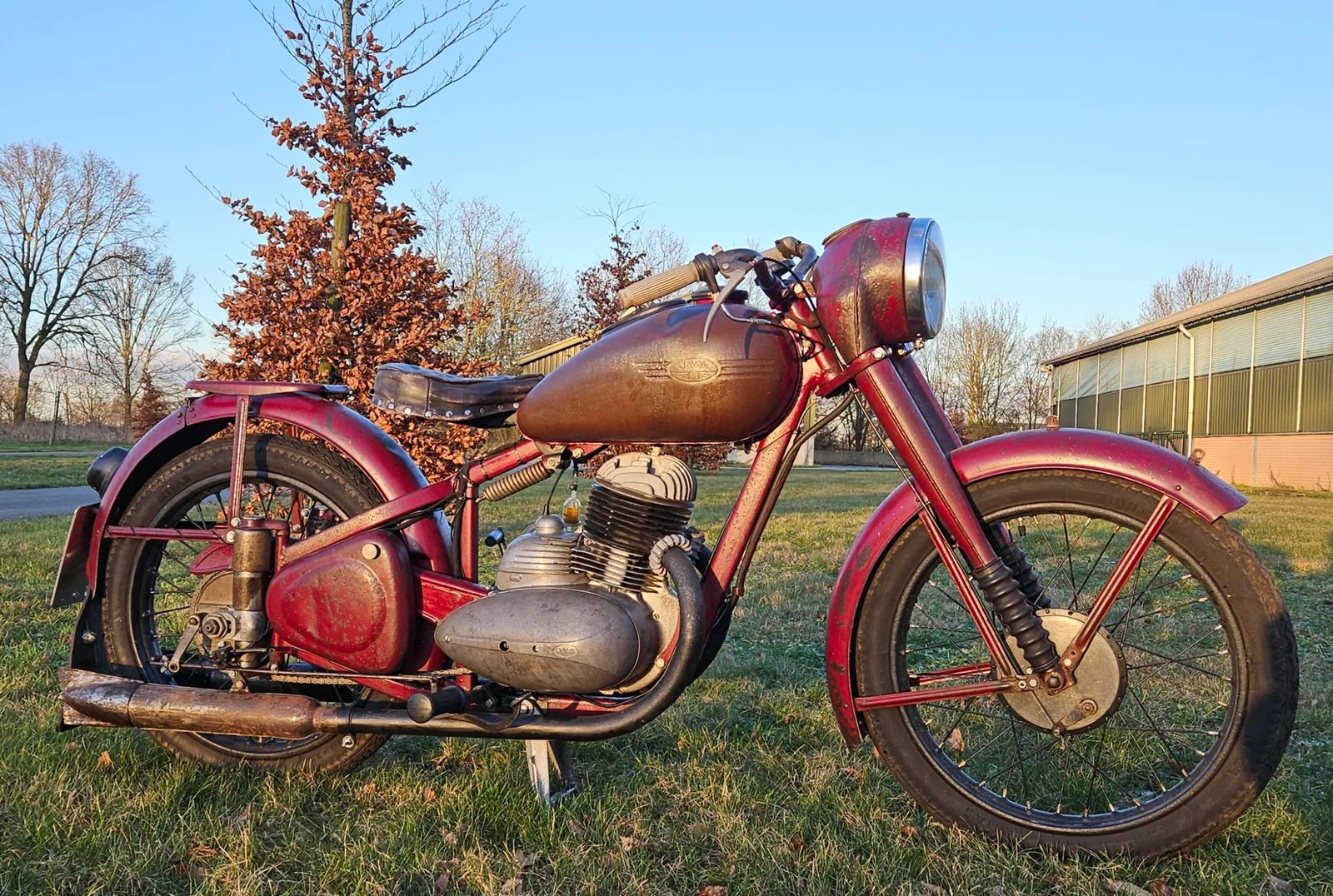 Jawa Perak 250cc 11 Finland papers matching numbers (1953) — foto 1