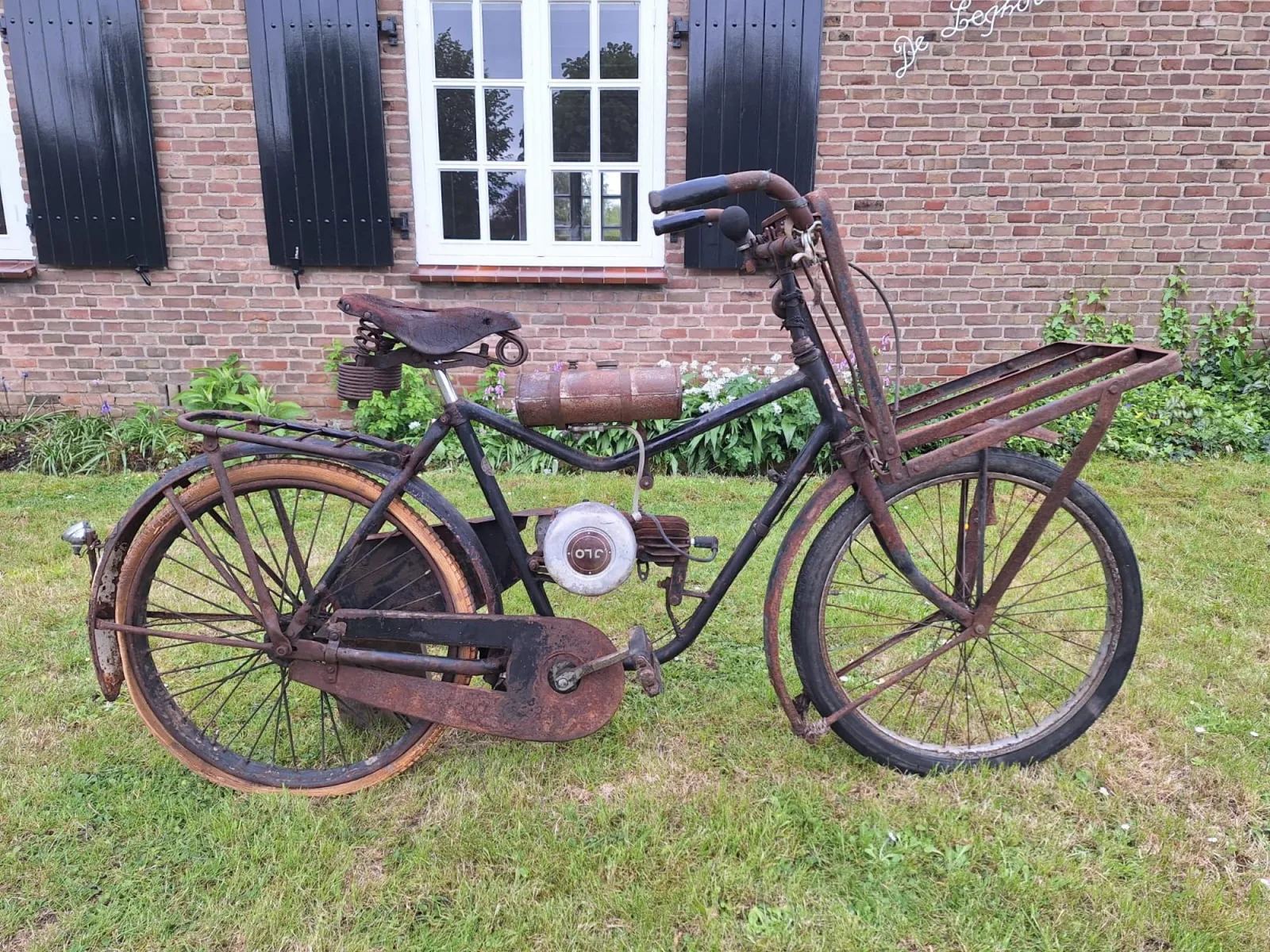 Senior Bicycle with JLO Auxiliary engine (1938) — foto 1