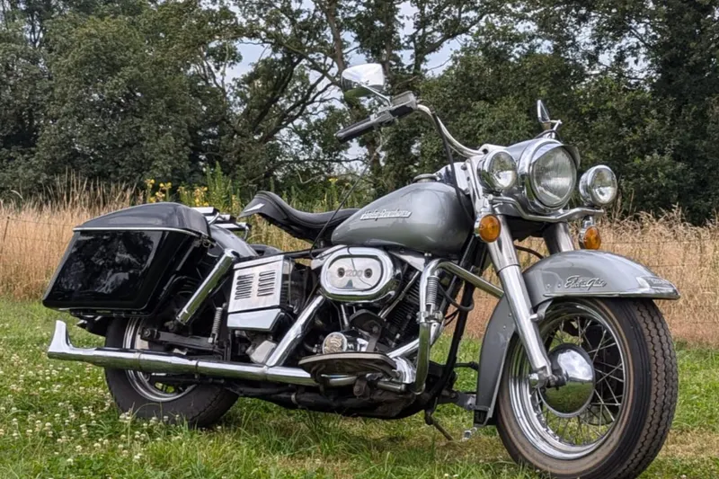 Harley-Davidson 1200 dutch registration matching numbers (1976)