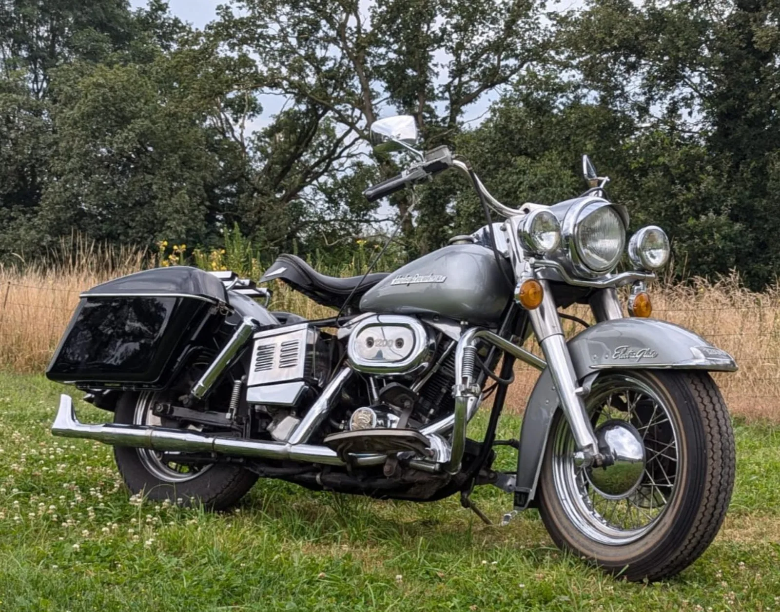 Harley-Davidson 1200 dutch registration matching numbers (1976) — foto 1