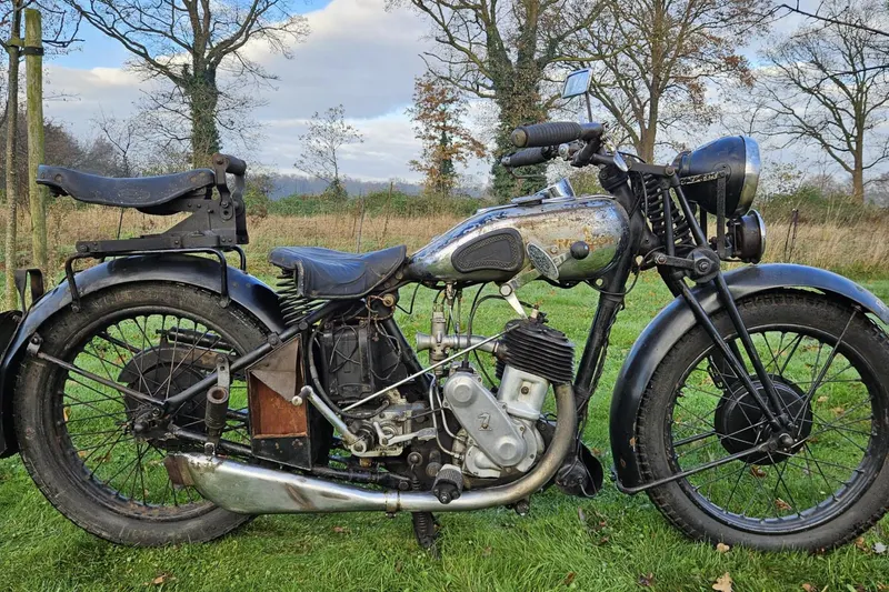 Raleigh MA31 500cc sv with superb patina (1931)