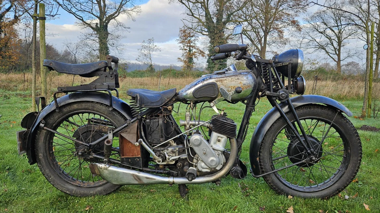 Raleigh MA31 500cc sv with superb patina (1931) — foto 1
