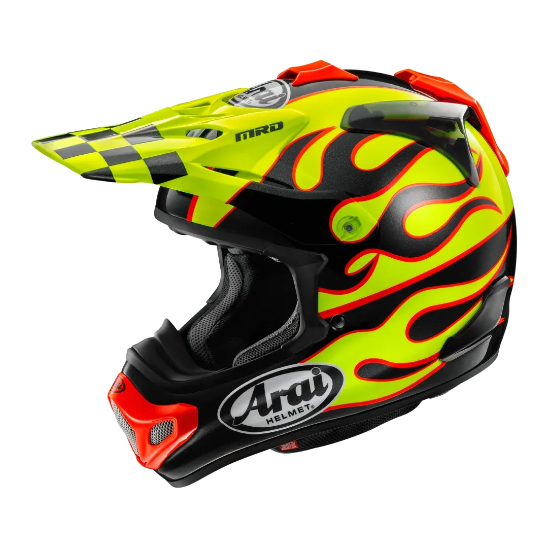 Arai MX-V Evo Flame Crosshelm (2026) — foto 1