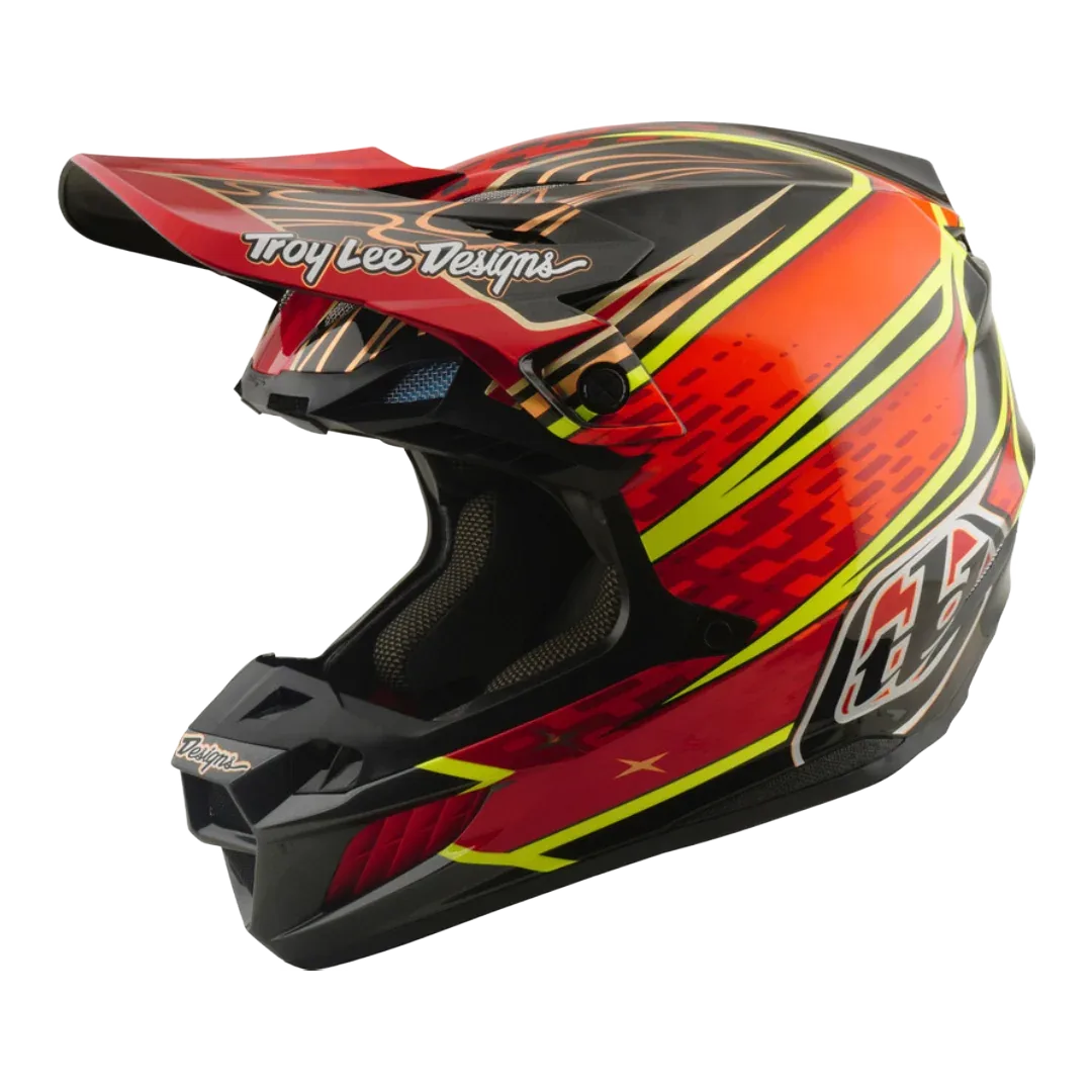 Troy Lee Designs SE5 Carbon Wings Crosshelm (2026) — foto 1