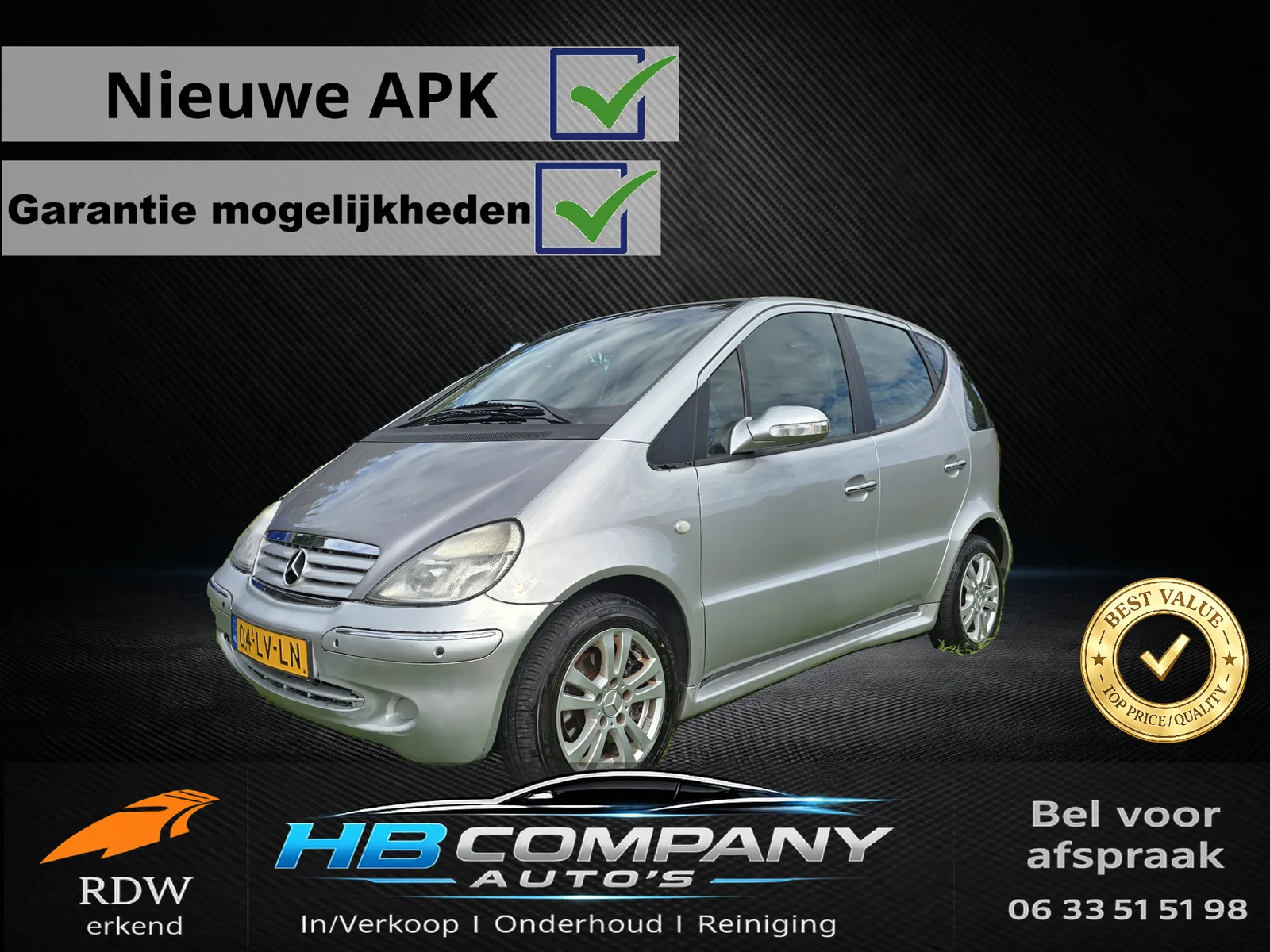 Mercedes-Benz A-Klasse (2003) — foto 1