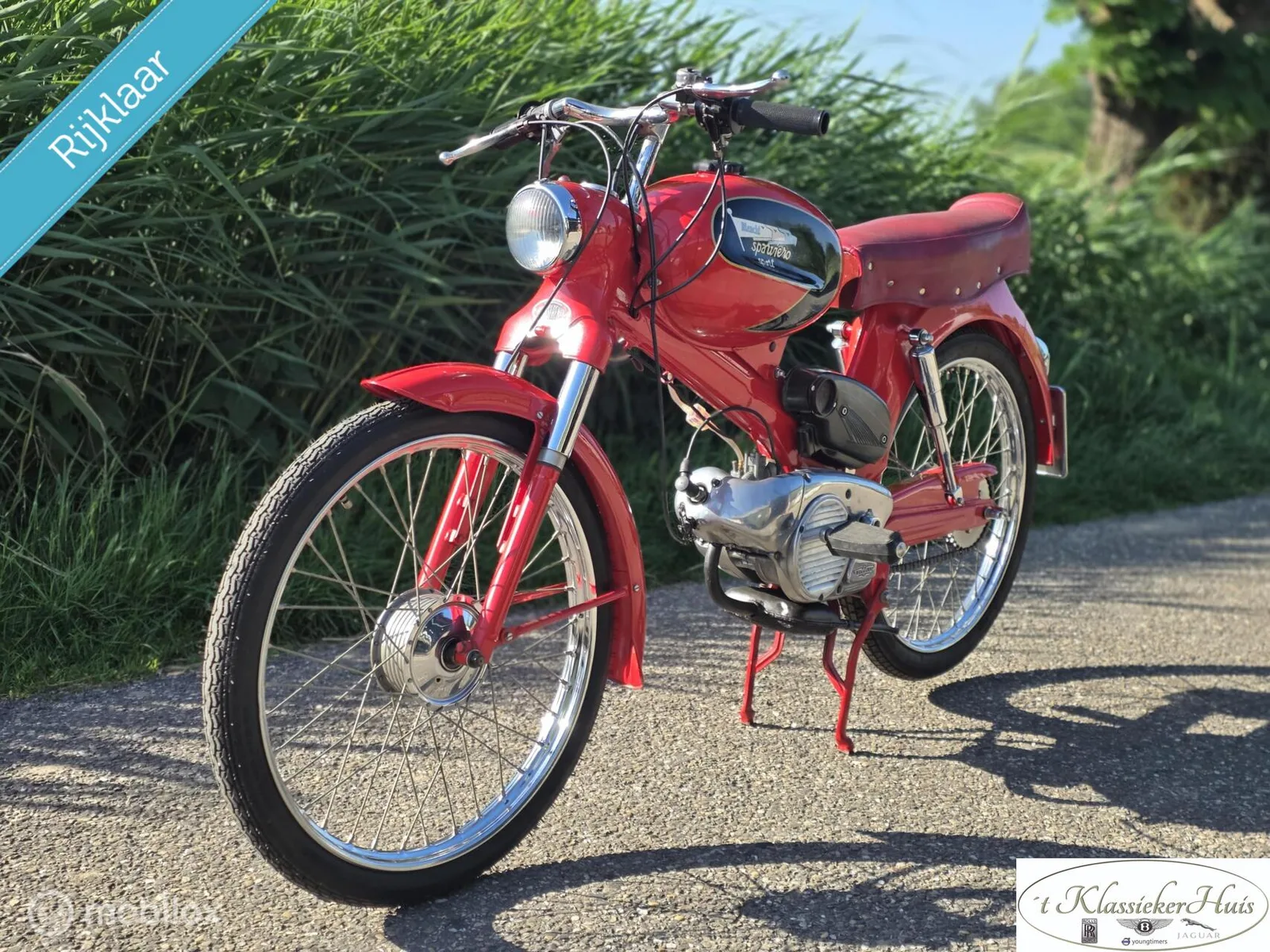 Bianchi Sparviero Sport MS50 gerestaureerd (1957) — foto 1
